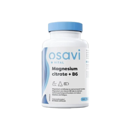 Magnesium citrate + B6 (90 capsules)