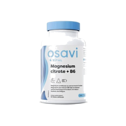 Magnesium citrate + B6 (90 capsules)